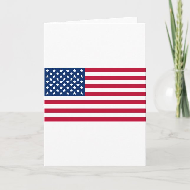 American Flag Card (Front)