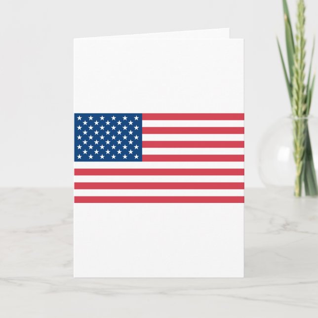 American Flag Card (Front)