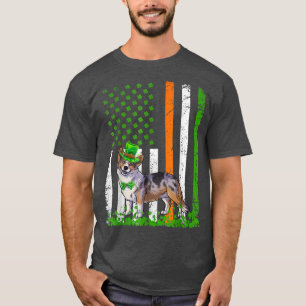 American Flag Cardigan Welsh Corgi Dog Lovers St P T-Shirt