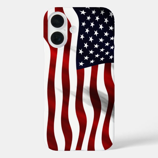 American Flag Case-Mate iPhone Case (Back)