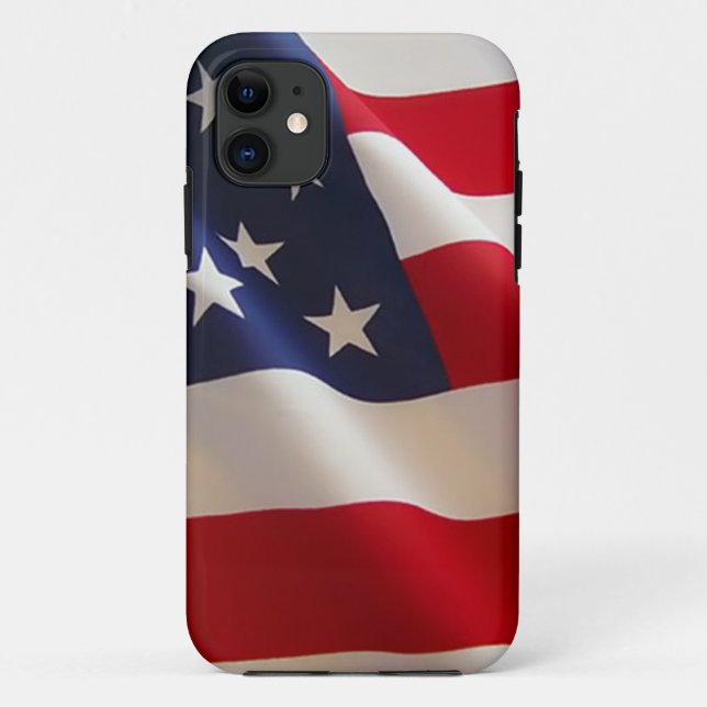 American Flag Case-Mate iPhone Case (Back)