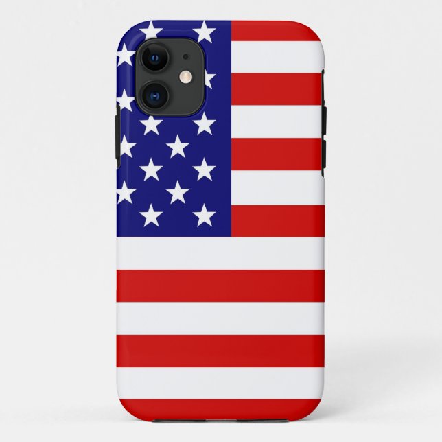 American Flag Case-Mate iPhone Case (Back)