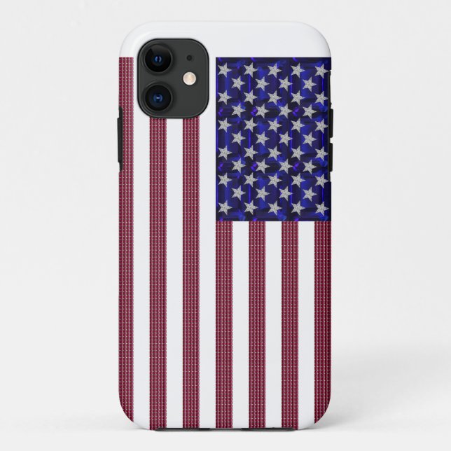 American Flag Case-Mate iPhone Case (Back)