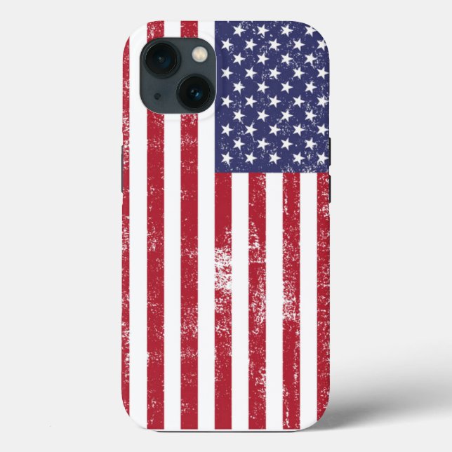 American Flag Case-Mate iPhone Case (Back)