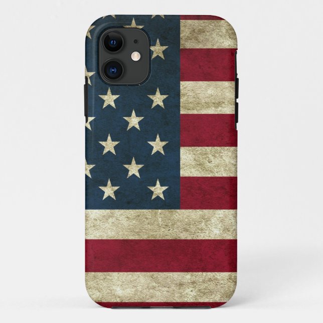 American Flag Case-Mate iPhone Case (Back)