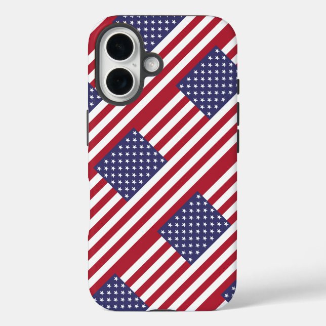 American Flag Case-Mate iPhone Case (Back)