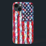 American Flag iPhone 13 Case<br><div class="desc">American Flag. Artist: Carolee Vitaletti. Image ID: 156057GG.</div>