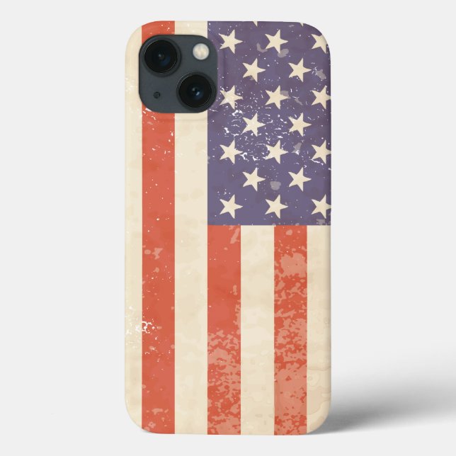 American Flag Case-Mate iPhone Case (Back)