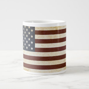 AMERICAN FLAG CERAMIC MUG