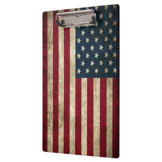 American Flag Clipboard