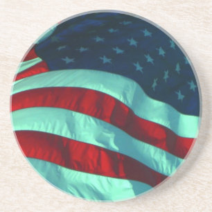 American Flag Coaster