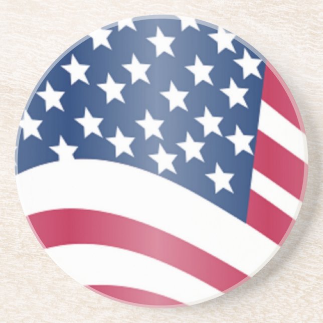 AMERICAN FLAG COASTER (Front)