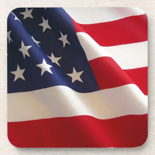 American Flag Coaster