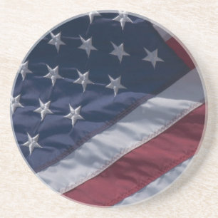 American flag. coaster