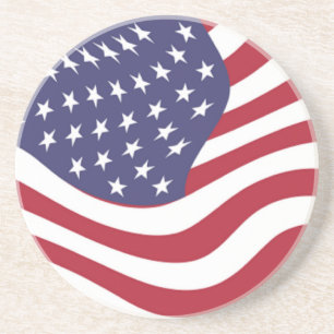 AMERICAN FLAG COASTER