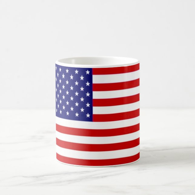 American Flag Coffee Mug (Center)