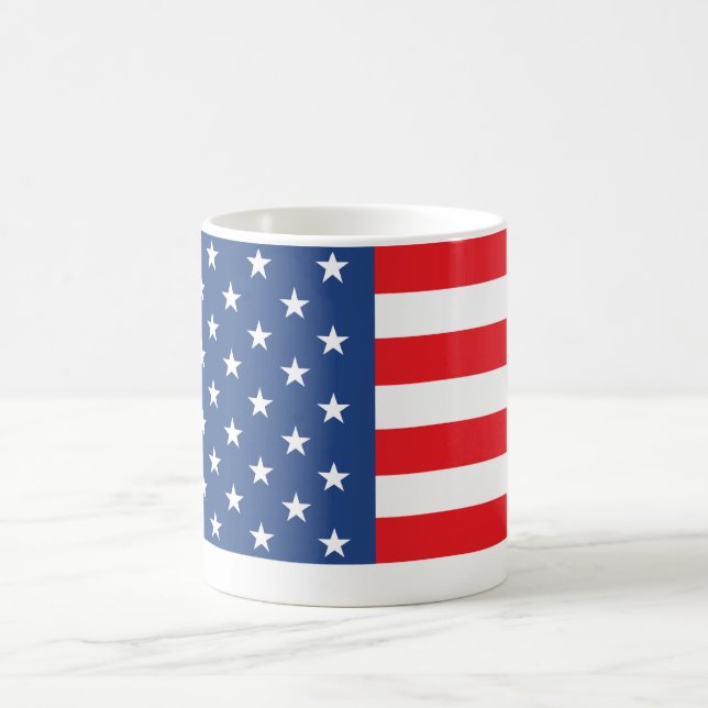 American Flag Coffee Mug (Center)