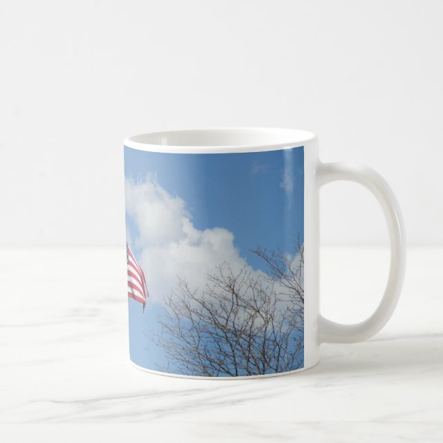American Flag Coffee Mug (Right)