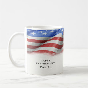 American Flag Coffee Mug