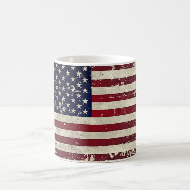 American Flag Coffee Mug (Center)