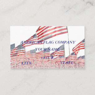 American Flag Company Business Card