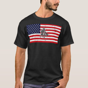 American Flag Cowgirl T-Shirt