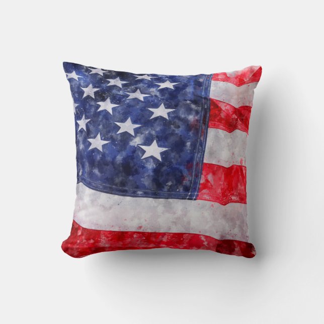 American flag cushion (Front)