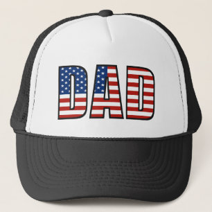American Flag Dad Hat