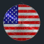 American Flag Dartboard<br><div class="desc">American Flag. Design is available on other products.</div>