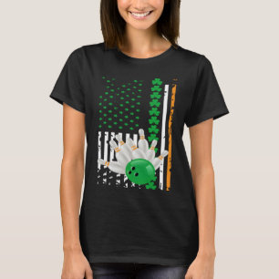 American Flag DayIrish American Bowling Flag for U T-Shirt