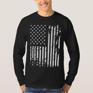 American Flag DayRotcho Distressed USA Flag for US T-Shirt