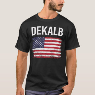 American Flag DeKalb T-Shirt