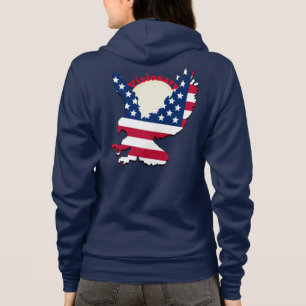  American Flag Design    Hoodie