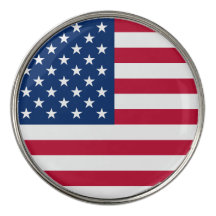 American Flag Divot Tool Bottle Opener with Marker