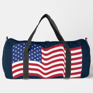 American Flag Duffel Bag