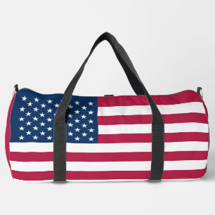 American flag duffle bag