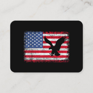 American Flag Eagle USA Business Card