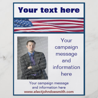 Campaign Flyers & Leaflets | Zazzle.co.nz