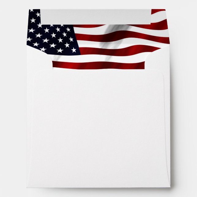 American Flag Envelope (Back (Bottom))