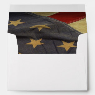 American Flag Envelope