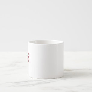 American flag espresso cup