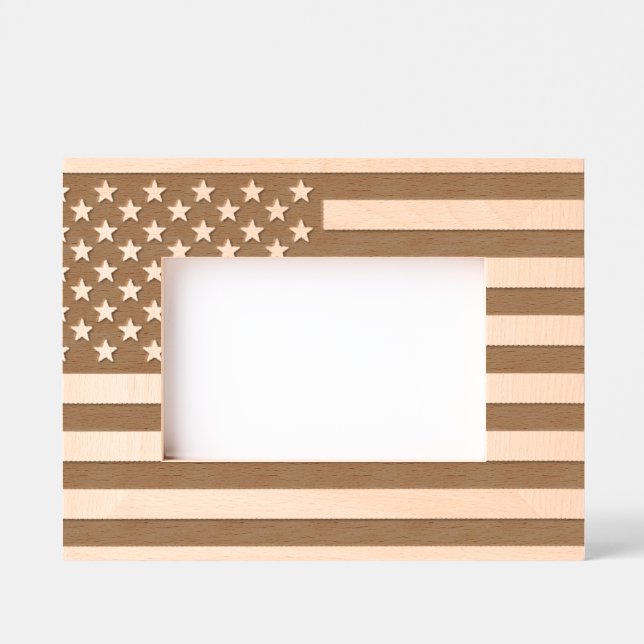 American Flag Etched Frames (Front)