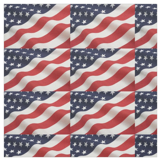 American Flag Fabric (Swatch)