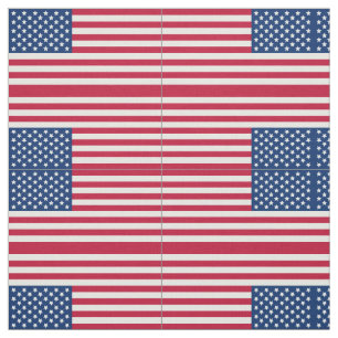 American Flag Fabric