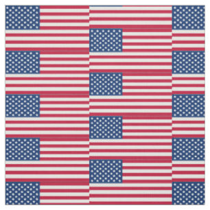American Flag Fabric