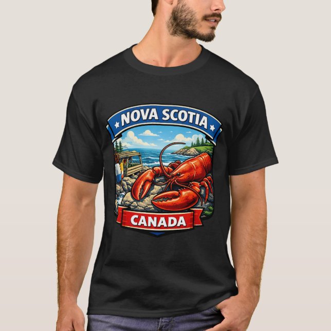 American Flag Fishing Design T-Shirt (Front)
