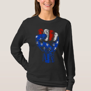 American Flag Fist T-Shirt