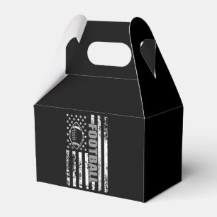 American Flag football Patriotic football Favour Box