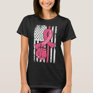 American Flag For Kids With Karate Boy Patriotic  T-Shirt