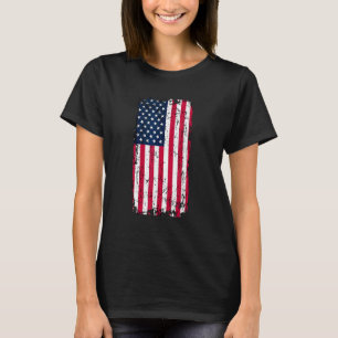 American Flag Forever On Patriotism Usa Since 4th T-Shirt